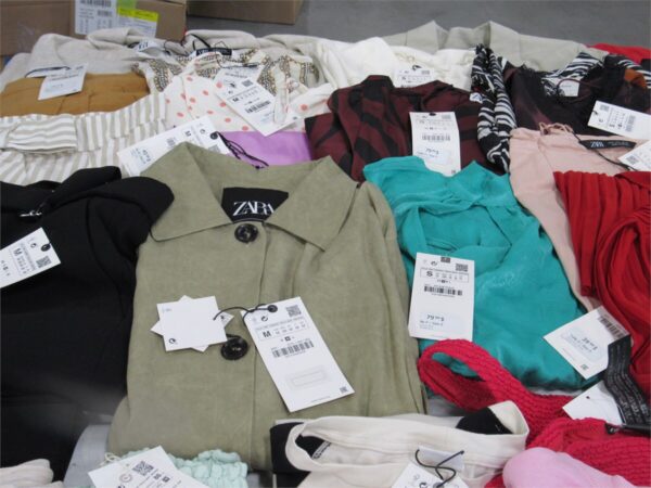 Zara Clothing Pallets